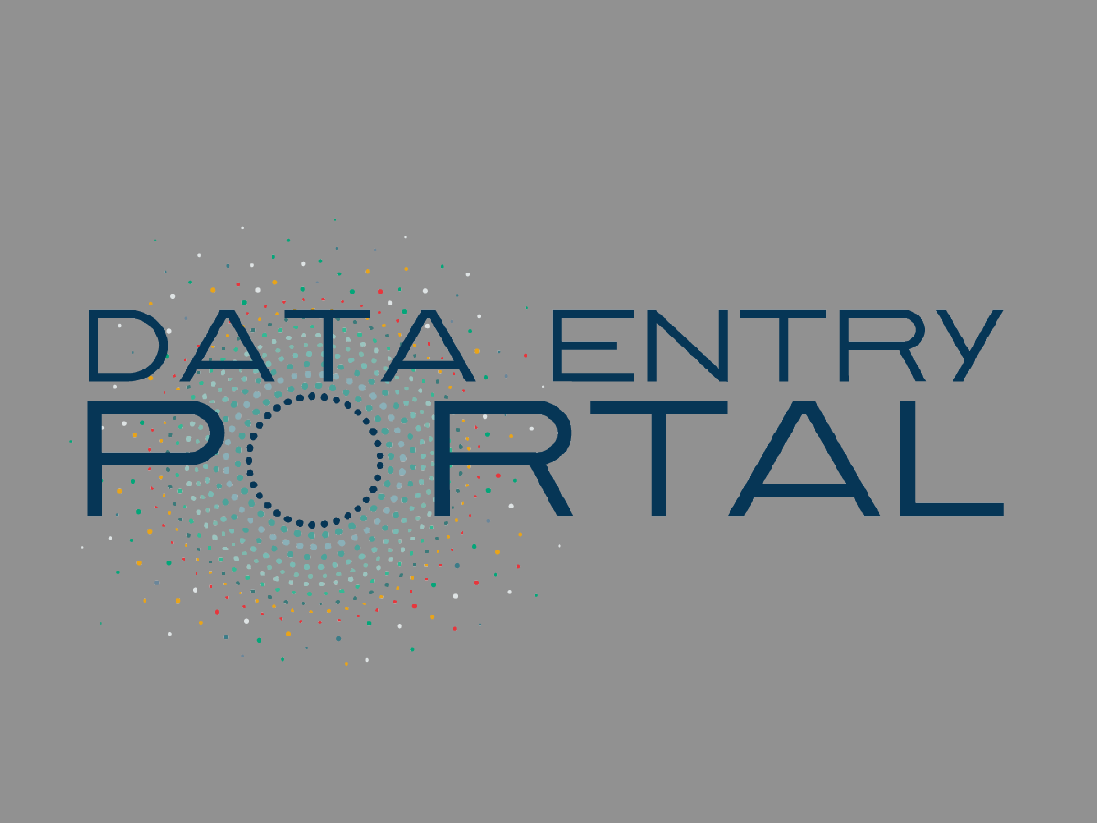 DATA ENTRY: Portal hero image